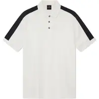 Armani Exchange per uomo. XM001290AF10366U0009 Polo in piqué bianco (L), Casual, Cotone, Manica corta