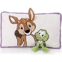 Nici Cuscino Rettangolare Roebuck René Roebuck &amp; Fridolin Frog 43x25 Cm