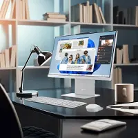 Lenovo IdeaCentre AIO Gen 10 24 AMD Processore AMD Ryzen 5 220 da 3,2 GHz fino a 4,9 GHz, Windows 11 Home 64, 256 GB SSD TLC - F0JCCTO1WWIT1