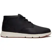 Timberland per uomo. TB0A6C7TW021 Sneakers nere Parker Street (43.5), Pelle, Nero, Basso, Stringhe, Casual