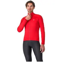 Castelli Competizione Jacket Giacca ciclismo Uomo (XL, rosso)