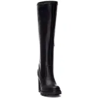 Refresh per donna. 17292401-NEGRO Stivali 172924 neri (39), Nero, 8 a 10cm, Cerniera, Casual