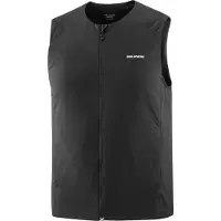 Salomon Mountain Flex Hybrid Vest Gilet sintetico Uomo (L, nero)