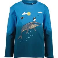 Blue Seven Maglietta blu cielo / blu scuro / giallo / bianco