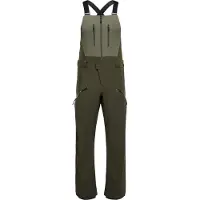 Black Diamond - Salopette da sci alpinismo impermeabile e traspirante - M Recon Stretch Bibs Tundra Dark Moss per Uomo - Taglia XL - Verde