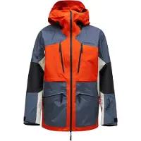 Peak Performance - Giacca impermeabile e resistente in GORE-TEX PRO - M Vertical Gore-Tex Pro Jacket Offblack Terrain Tan - Taglia M - Marrone