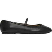 Ralph Lauren per donna. 802977874001 Mary Jane Jayna in nappa nera (37), Pelle, Nero, Basso, Nessuno, Casual, Classico