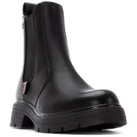 Refresh per donna. 17302601-NEGRO Stivaletti 173026 neri (41), Nero, Basso, 1 a 3 cm, Cerniera, Casual