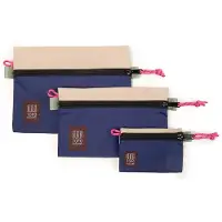 Topo Designs Accessory Bag Bundle Accessori zaino (Micro/Small/Medium, blu)