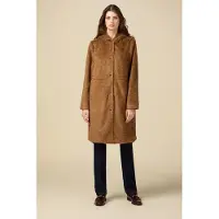 Oltre Hooded Teddy Parka Brown Taglia: 48 | Giacche in ecopelliccia Outlet | Donna | Marrone