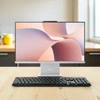 Lenovo IdeaCentre AIO Gen 10 27 AMD Processore AMD Ryzen 5 220 da 3,2 GHz fino a 4,9 GHz, Windows 11 Home 64, 512 GB SSD QLC - F0JECTO1WWIT1