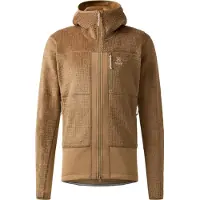 Haglöfs Vassi Mid Hood Giacca in pile Uomo (XL, marrone)