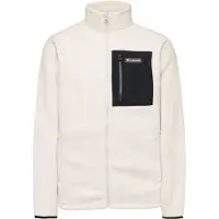 Columbia Jasper Ridge Pebbled Full Zip Fleece Giacca in pile Uomo (M, bianco)