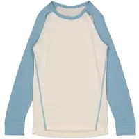 Devold Junior's Breeze Merino Shirt Intimo lana merinos Bambini (12 Years, bianco)
