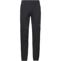 Odlo - Pantaloni da sci di fondo - Pants Regular Length Essentials Warm M Black per Uomo in Softshell - Taglia S - Nero