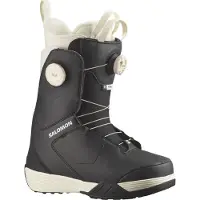 Salomon Snowboard - Scarponi da snowboard - Kiana Dual BOA Black/Vanilla Ice per Donne - Taglia 36,5 - Nero