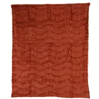 Décoris Plaid, coperte MARIA - Marrone - 130x150 cm