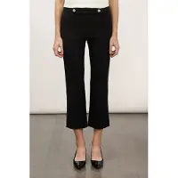 Motivi Kick Flare Trousers With Strap Black Taglia: 46 | Pantaloni Outlet | Donna | Nero
