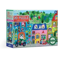 Eeboo Puzzle Yumi´s Village 20 Pezzi (epzy863)