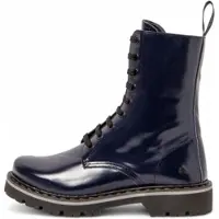 Art unisex. 111671166003_0B0 Stivaletti in pelle 1167 blu navy (37), Basso, Cerniera, Casual
