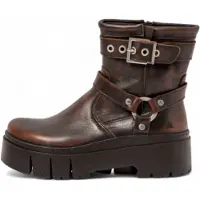 Art per donna. 1176712EG003_012 Stivali in pelle marrone Leeds 1767 (38), 3 a 5cm, Cerniera, Casual