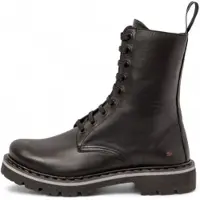Art unisex. 111671301003_001 Stivali in pelle 1167 Marina nero (45), Basso, Cerniera, Casual