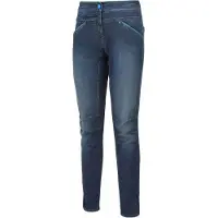 Wild Country - Pantaloni da arrampicata stretch - Session W Denim Light Blue Jeans per Donne in Cotone - Taglia XS