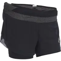 Ultimate Direction Women's Hydro Short Pantaloncini da running Donna (XS, nero)