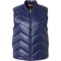 BOSS per donna. 50542453 Gilet blu navy Palattini (44), Casual, Poliestere