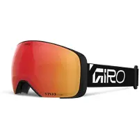 Giro - Masque de ski - Comp Black Wordmark Vivid Ember/Infrared - Nero