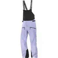 Salomon - Salopette impermeabile da uomo - Absolute 3L Bib M Blue Granite/Deep Black per Uomo - Taglia XL - Viola