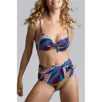 Marlies Dekkers Lotus Dark Blue And Purple Push Up Bikini Top Taglia: 70C | Bikini Outlet | Donna | Blu