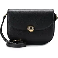 Furla Moonlight Borsa a tracolla S Vera Pelle 23 cm nero
