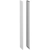 Schneider Electric Pareti laterali, fissaggio esterno, PrismaSeT HD, per armadi elettrici H 2000 x P 500 mm, RAL 9003, set da 2 pezzi NSY2SPN205ED
