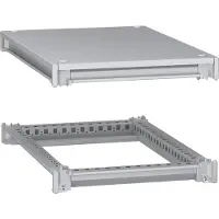 Schneider Electric : telaio inferiore e superiore, PanelSeT SFN, per armadi elettrici L 400 x P 600 mm, con copertura NSYSFNC46 inclusa