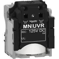 Schneider Electric MN 125 V CC Dispositivo di sgancio a minima tensione ComPact NSX100-630 Accessorio per interruttori automatici compatti LV429413