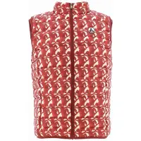 JOTT Tom Monogram Down Jacket Monogram Fire Red Taglia: XL | Giacche senza maniche Outlet | Uomo | Rosso