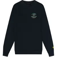 Lyle & Scott Racquet Club Graphic Sweatshirt Dark Navy Taglia: 15/16 | Abbigliamento Sportivo Outlet | Unisex | Blu