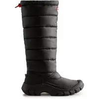 Hunter Women's Intrepid Tall Snow Boot Scarpe invernali Donna (37, nero)