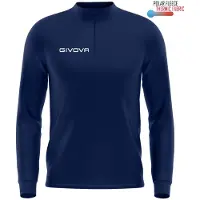 Givova Felpa Con Mezza Zip 500