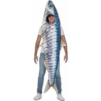 My Other Me Fun Company Costume Da Tunica Da Sardina Con Spalline