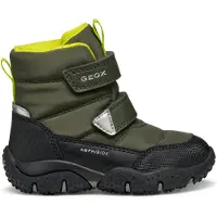 Geox Stivale oliva / kiwi / verde neon / nero