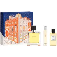 Hermès Paris Terre D´Pure Perfume set regalo Parfum 75 ml, gel doccia 40 ml a miniaturka Pure Perfume 15 ml 75ml