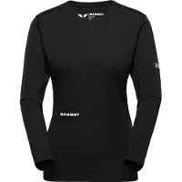 Mammut Women's Eiger Nordwand First Layer Longsleeve Maglia funzionale Donna (M, nero)