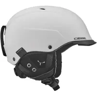 Cebe - Casco da sci -Contest Visor - Contest Visor Matt White Black - Taglia 46-48 cm - Bianco