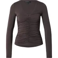 Guess Marciano GUESS Ls V-neck Ayleen Top Bark Brown Taglia: XL | Maglie a manica lunga Outlet | Donna | Marrone