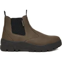 Napapijri Chelsea Boot Herb Stivali per il tempo libero Uomo (11,5, nero/marrone)