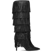 Steve madden Wanderlust Boots Black Leather Taglia: 39 | Stivali Outlet | Donna | Nero