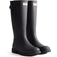 Hunter Field Downpour Adjustable Boot Stivali di gomma (43, nero)