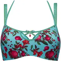 Marlies Dekkers Forbidden Fruit Pomegranate Print Plunge Balcony Bra Taglia: 75E | Bikini Outlet | Donna